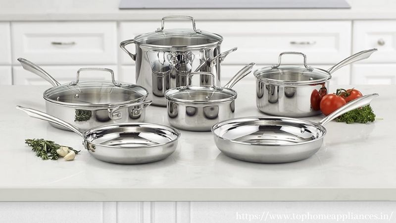 Bes stainless steel cookware set in india